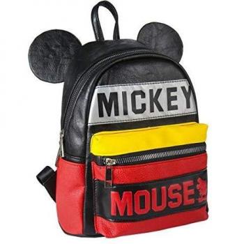 CERDÁ LIFE'S LITTLE MOMENTS Mochila Casual Moda Mickey, Unisex Adultos, Negro