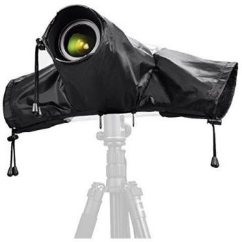 Protector Antilluvia para Cámaras - Zecti Cubierta de Lluvia Capa Protector para Cámaras DSLR, Funda Impermeable para Proteger cámaras réflex de la Lluvia para Canon Nikon Sony