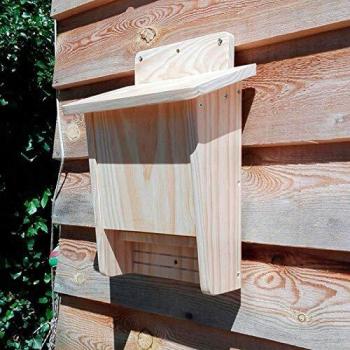 Garden Birds Caja Nido murciélagos Doble cavidad