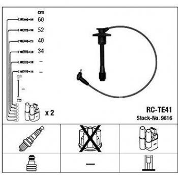 Cables de encendido NGK 9616
