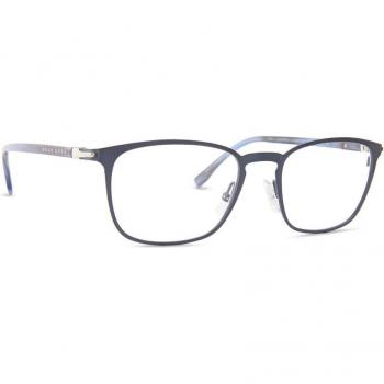 Hugo Boss 1043/IT Men's Blue Rectangle Optical Glasses, Full-Rim Metal Frame, Size: One Size (52mm/19mm/145mm)