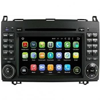 2 Din 7 pulgadas Reproductor de DVD del Coche Android 5.1.1 Lollipop OS para Benz B Class W245 2005 2006 2007 2008 2009 2010 2011,1024x600 Pantalla Táctil Capacitiva con 1.6G de la Cortex A9 Quad Core CPU 16G y 1G DDR3 RAM Flash GPS Navi Radio 3G/WIFI OB