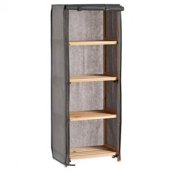 Estante de Tela Gris Kipit 113x42x30 San Ignacio