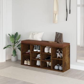 Zapatero Humo 103x30x48 cm Madera multicapa