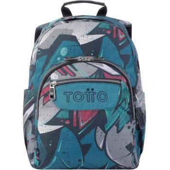 Mochila Escolar Totto Gommas Lienzo Eco-Friendly