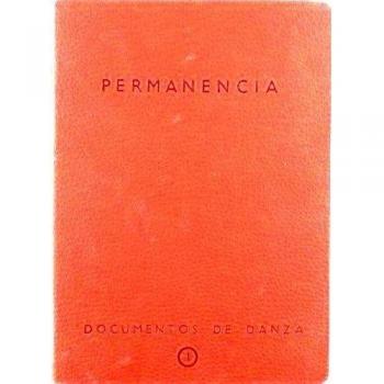 Permanencia. Documentos de danza nº1