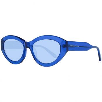 United Colors of Benetton 5050 696 Women's Sunglasses Blue Size 53