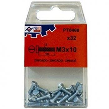 PROFER TOP - Tornillo Din 84 C/Cil Zn C/32 Profer Top 3X10 Mm