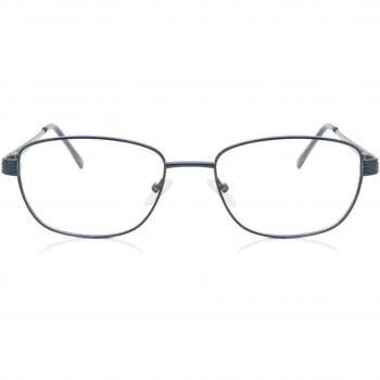 Gafas Anti-Azules Oval Montura Completa Metálica Azules Armazones para Hombre - SmartBuy Collection