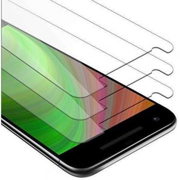 3x Película Protectora de Vidrio Templado para Google Pixel 2 - Transparencia Elevada, Dureza 9H, Cristal Antibalas, Paquete de 3