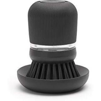 Brabantia Cepillo dispensador de jabón, Gris Oscuro, Talla única