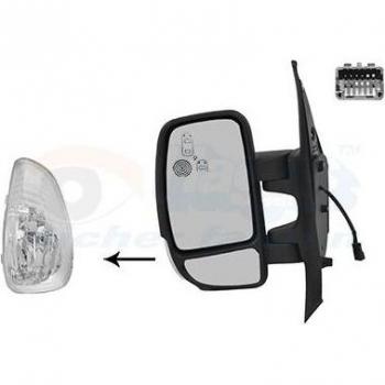 Espejo retrovisor VAN WEZEL 3799827, tipo: espejo retrovisor, características: diseño específico para vehículos, ajuste manual o eléctrico, cristal convexo para mayor visibilidad, incluye soporte y tornillería de montaje