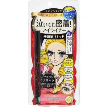 Heroine Make Smooth Liquid Eyeliner Waterproof # 03 Brown Black