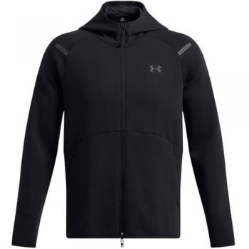 Under Armour Unstoppable Fleece Full Zip Hoodie - Black - Men's Medium