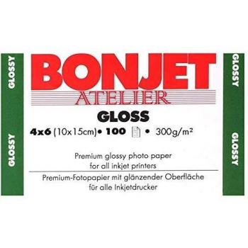 bonjet 9010650 Atelier Glossy A6 100 pieza de papel