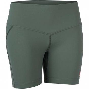 Ternua - Short de mujer Impulse Sht W Ternua, mallas trail running cortas para mujer, color verde, talla XS