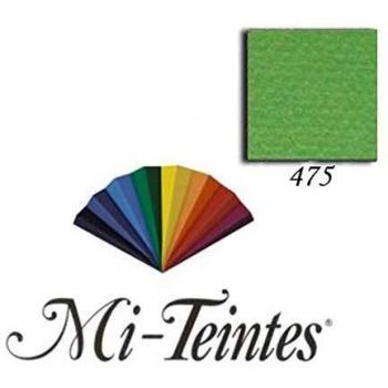 Papel de Dibujo CANSON Mi-Teintes 50x65 cm 160 g/m² Verde Manzana