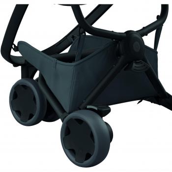 Cesta de Compras XL Quinny Zapp Flex - Compatible con Todos los Buggys Quinny, Fácil de Instalar, Color Grafito