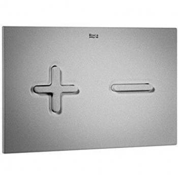 Roca In-Wall A890085002 - Placa accionamiento PL6 Dual, lacada gris