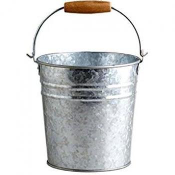 Cubeta de Zinc de 10 Litros (Ø 26 x h.23 cm)