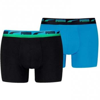 Calzoncillos Puma Gradient Waistband 2 Pack Hombre Negro/Azul