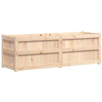 vidaXL Garden Planter 150x50x50 cm Solid Wood Pine
