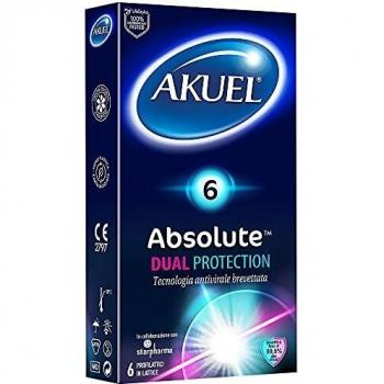 Preservativos Akuel Absolute Dual Protection 6 unidades