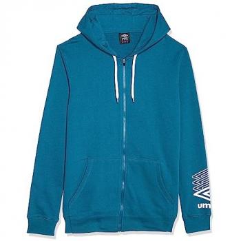 Chaqueta Umbro Terrace 66206U LKB Azul, Sudadera con Cremallera, Abrigo de Lana Multicolor, Estandar Unisex Adulto