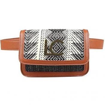 LOLA CASADEMUNT Bolso O Riñonera Bicolor Con Relieve