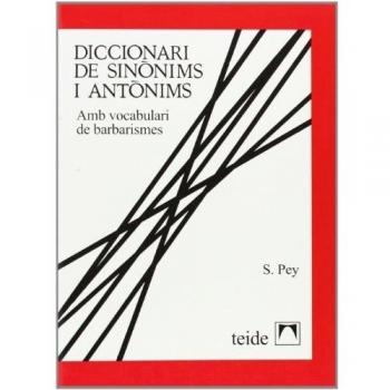 Diccionari de sinònims i antònims - 9788430773299