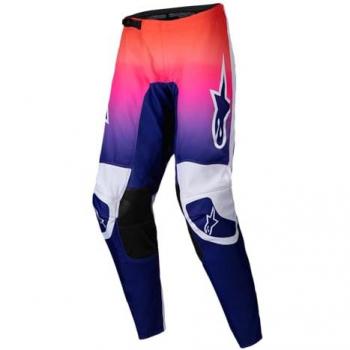 Alpinestars Pantalones de motocross para mujer Stella Fluid Wurx Multicolor-Blanco 28