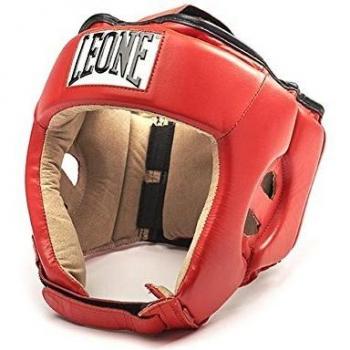 Leone Contest Red Boxing Headgear L