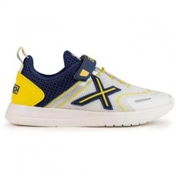 Zapatillas Deportivas Unisex para Niños Munich Mini NAD VCO, Color Blanco, Talla 24 EU