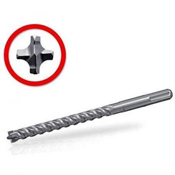 Set de brocas Fischer Quattric II SDS Plus Acero Hormigón 12/550/600 f544213