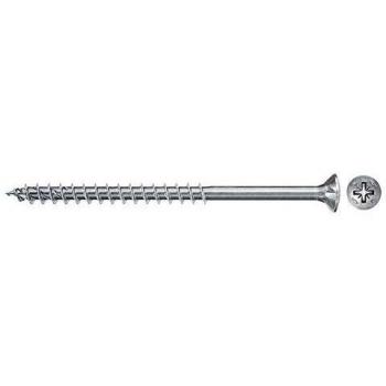 fischer Power-Fast II - caja de tornillos especiales para madera 6x50mm, para atornillado de maderas, conexión de maderas macizas o fijación de piezas a la madera ,200 ud