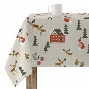 Mantel Navidad Antimanchas Resinado Multicolor 200x140 cm Made in Spain