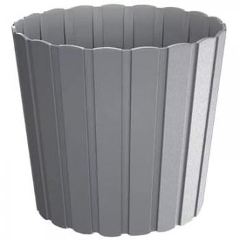 Maceta BOARDEE BASIC 2,2L Gris Piedra dimensiones (mm) 165x165x150