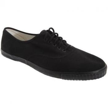 Dek Adults Unisex Lace Up Canvas Gym Plimsolls