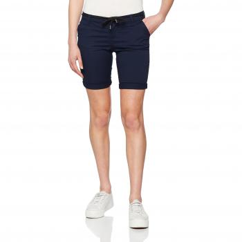 ONLY NOS NOS Onlparis L Long Chi Belt Shorts Pnt Noos, Pantalones Cortos para Mujer, Azul