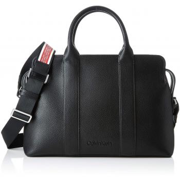 Calvin Klein - Race Tote, Bolsos totes Mujer, Negro