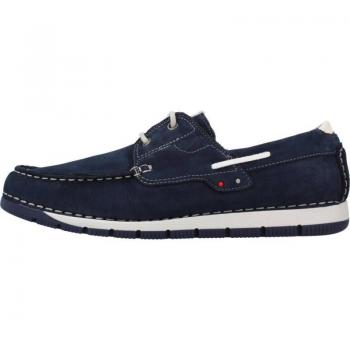 Fluchos ANDREY F1448 Náuticos de Hombre en Piel Azul