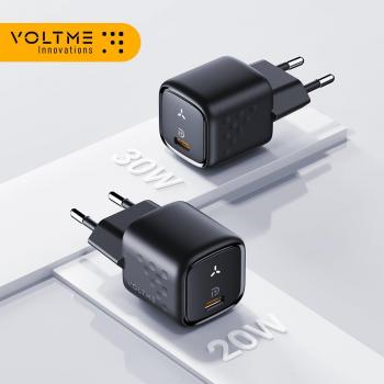 VOLTME 20W Fast USB Type C PD Portable Charger with Quick Charge Compatibility