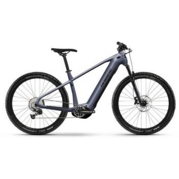 Bicicleta Eléctrica de Montaña HAIBIKE ALLTRACK 7 29 con suspensión delantera, modelo 2023, color Urban Grey/white Gloss