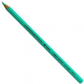 Caran d Ache : Supracolor Soft : Lápiz Acuarelable Color: Verde Turquesa