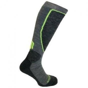 Sockmine neon - Calcetines, color gris / verde, talla UK: 41944