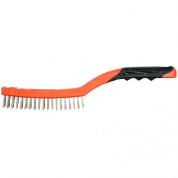 Cepillo de alambre Yato YT-6335, cepillo de limpieza para pinza de freno, diseño ergonómico, mango antideslizante, cerdas resistentes y duraderas