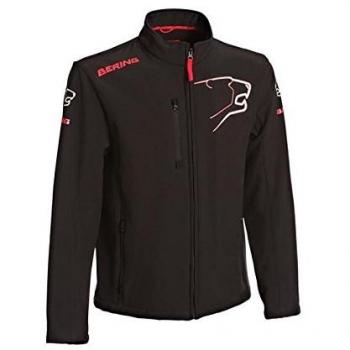 BERING Veste Softshell - Noir / Blanc / Rouge