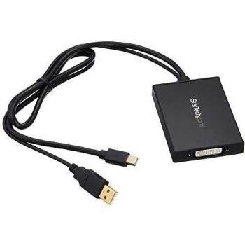 StarTech.com Mini Displayport To Dual-link DVI Adapter - USB Powered - Dual Link Connectivity - Black - DVI Active Display Converter