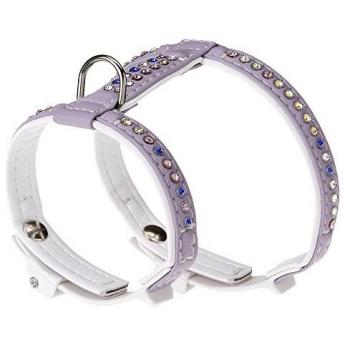 Arnés para perro Ferplast Lux S Lila, ajuste fácil, material resistente, diseño ergonómico, tamaño pequeño
