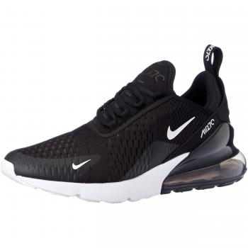 Nike Air Max 270 - Men Shoes - Black/White/Anthracite/Solar Red - Size: 9